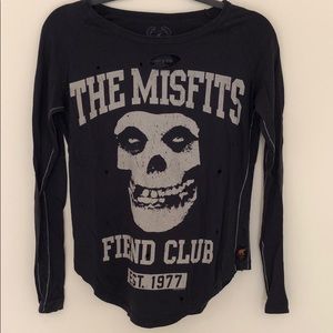 Long Sleeve distressed top